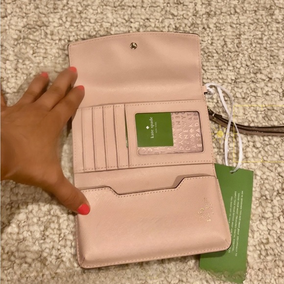 Kate Spade Saffiano Leather Wristlet - Picture 4 of 5